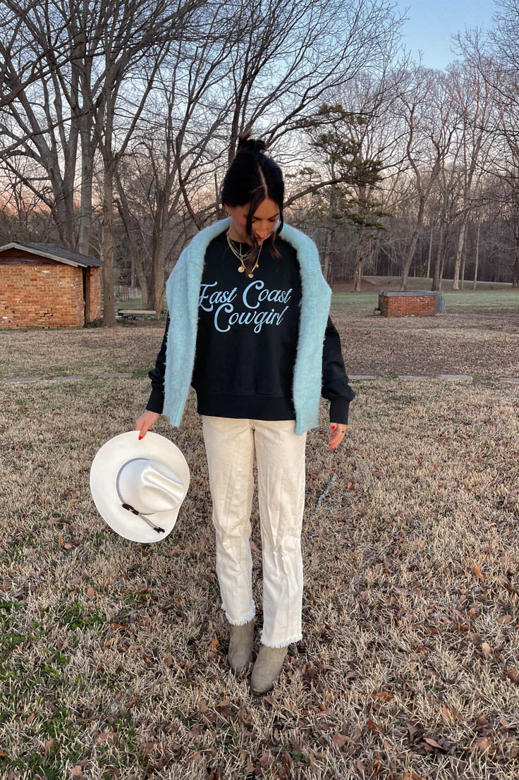 East Coast Cowgirl Sweatshirt- Emerald