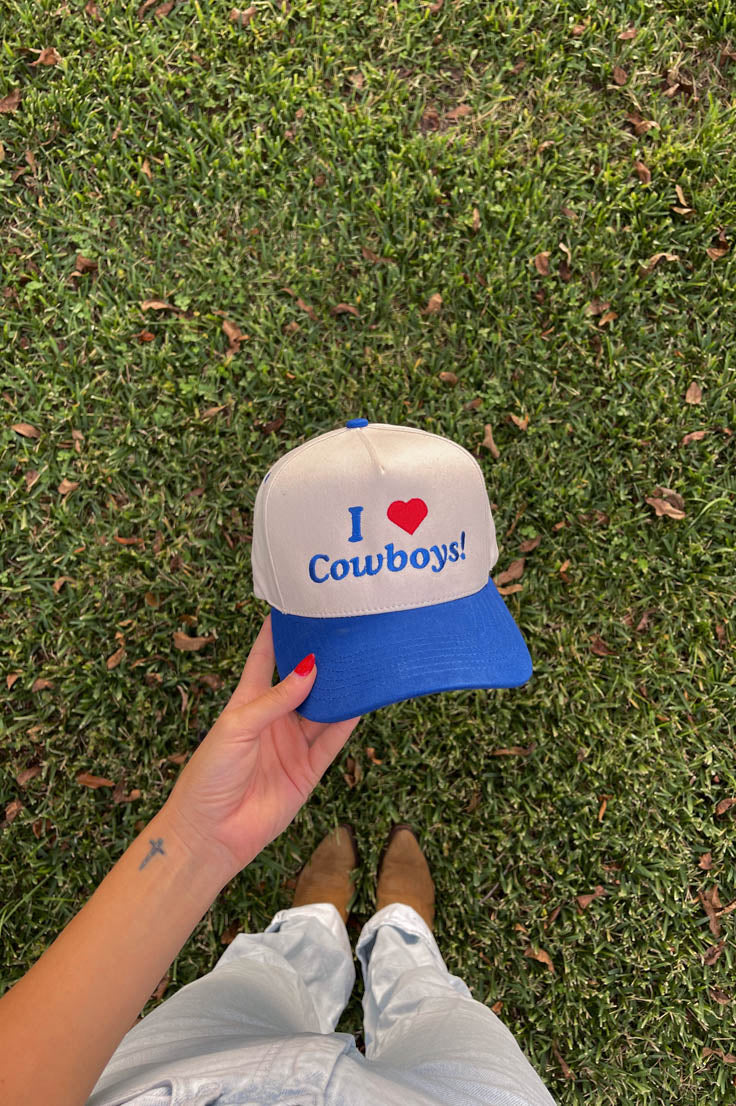 I Heart Cowboys Hat