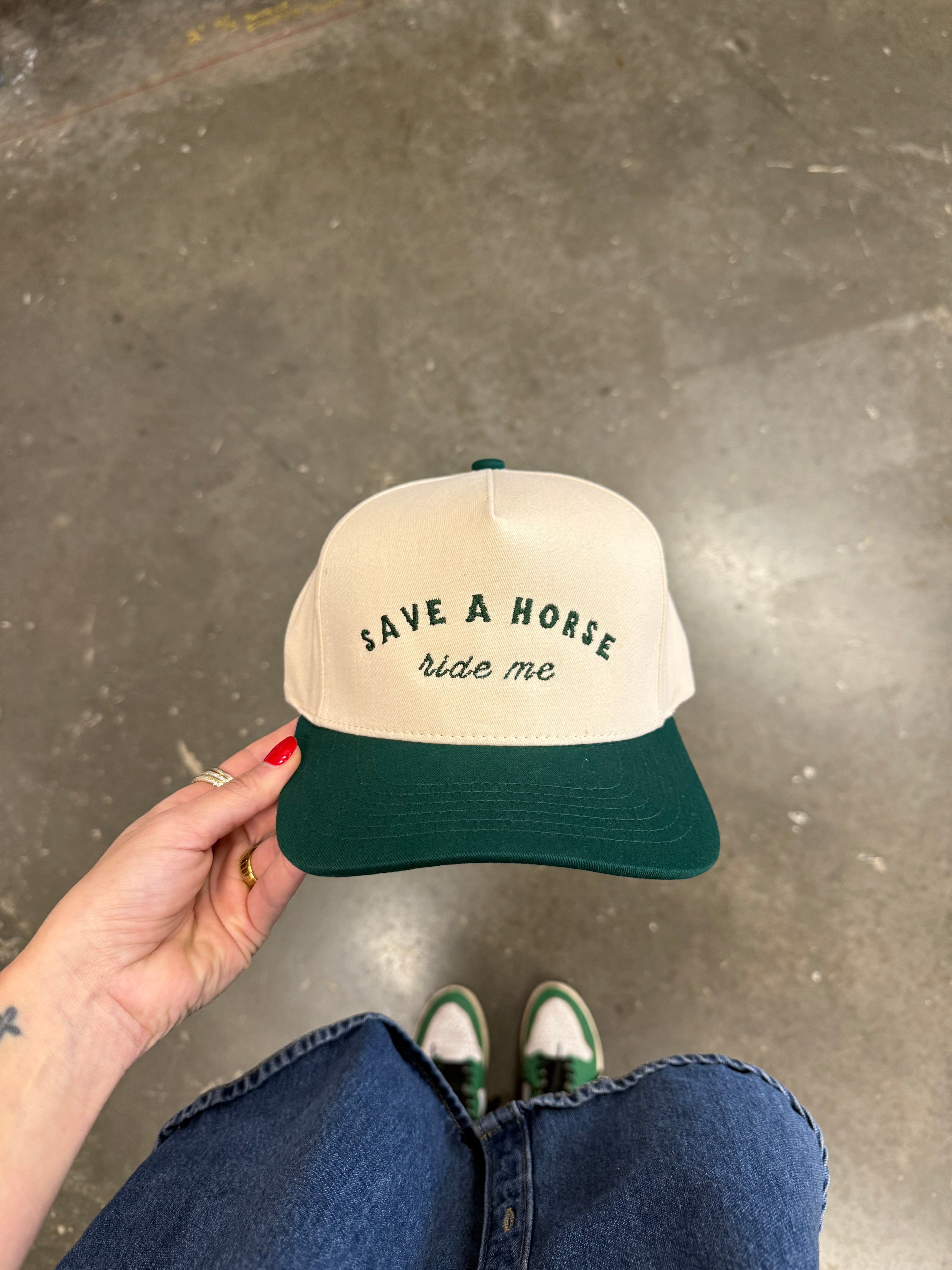 Ride Me Hat- Green