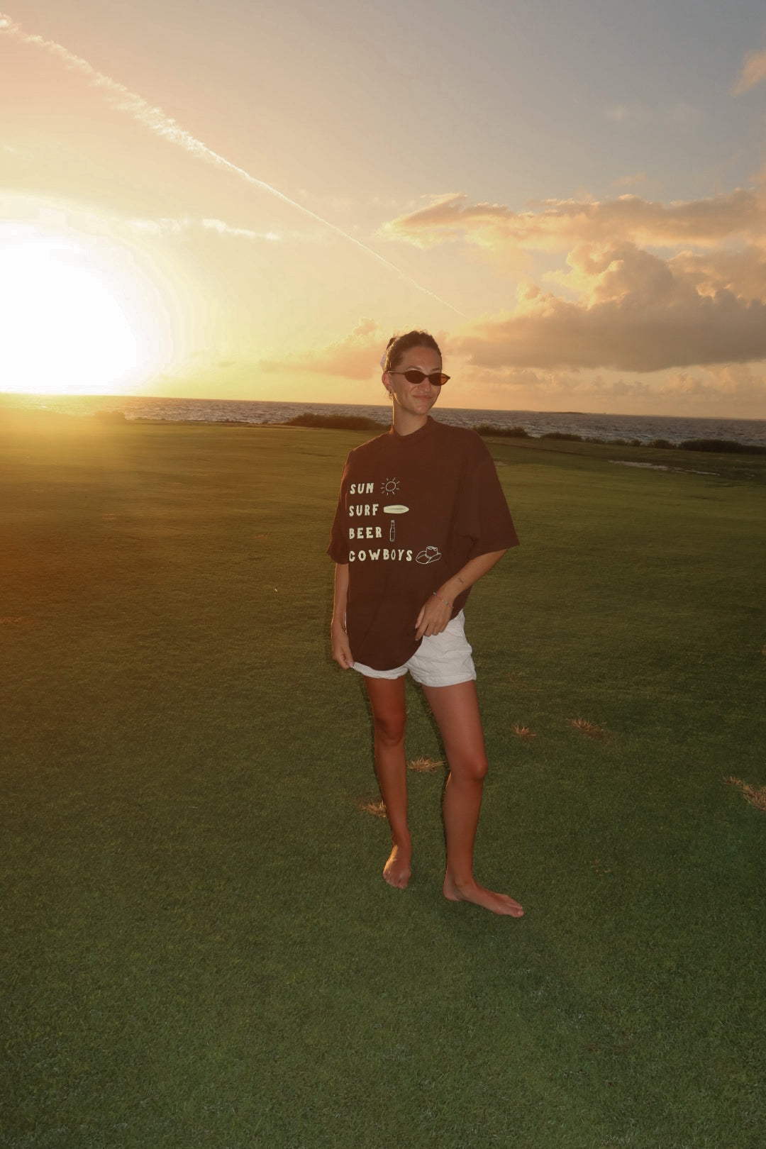 Sun Surf Beer Cowboys Mockneck