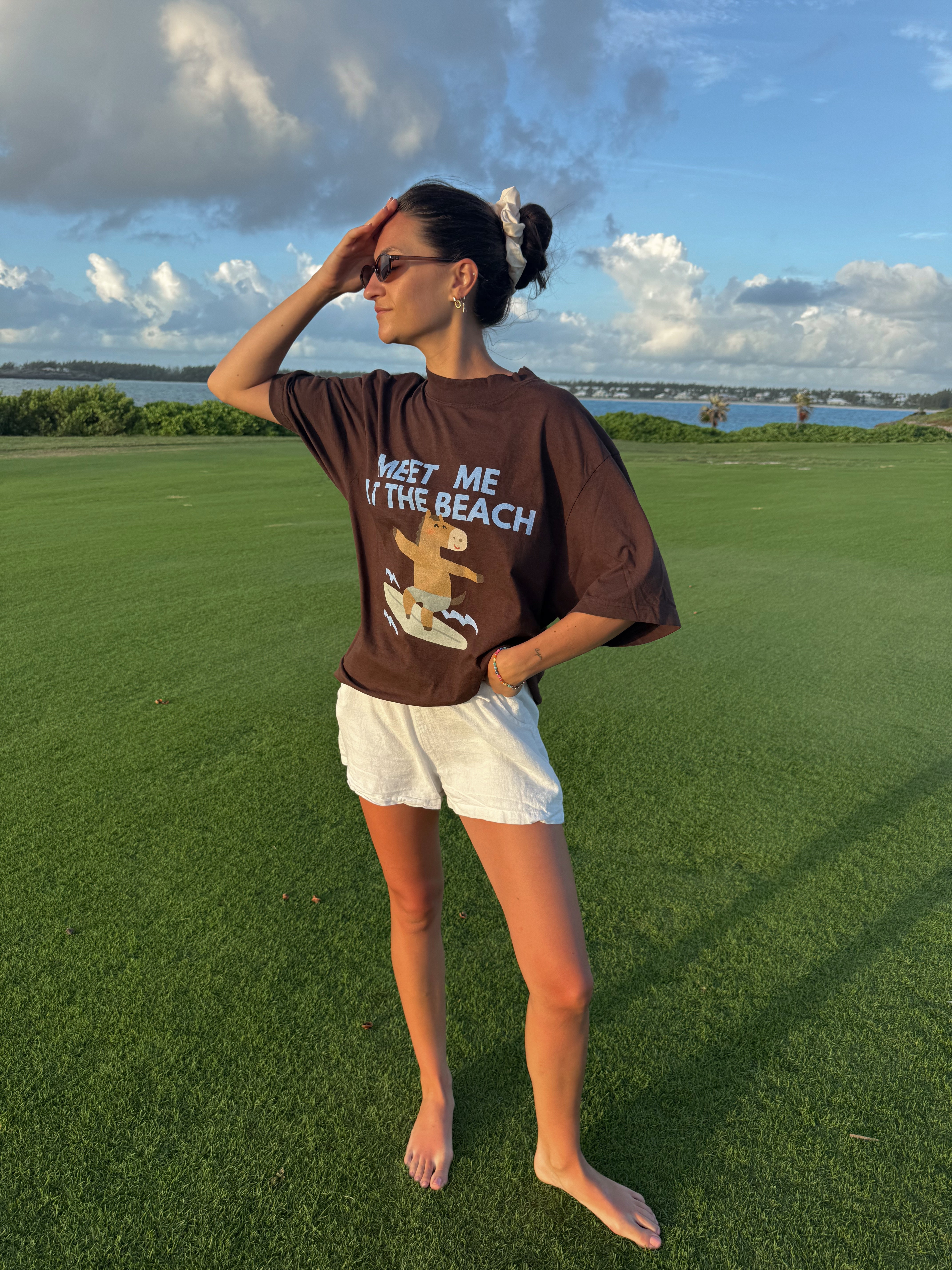 Meet Me At The Beach Mockneck