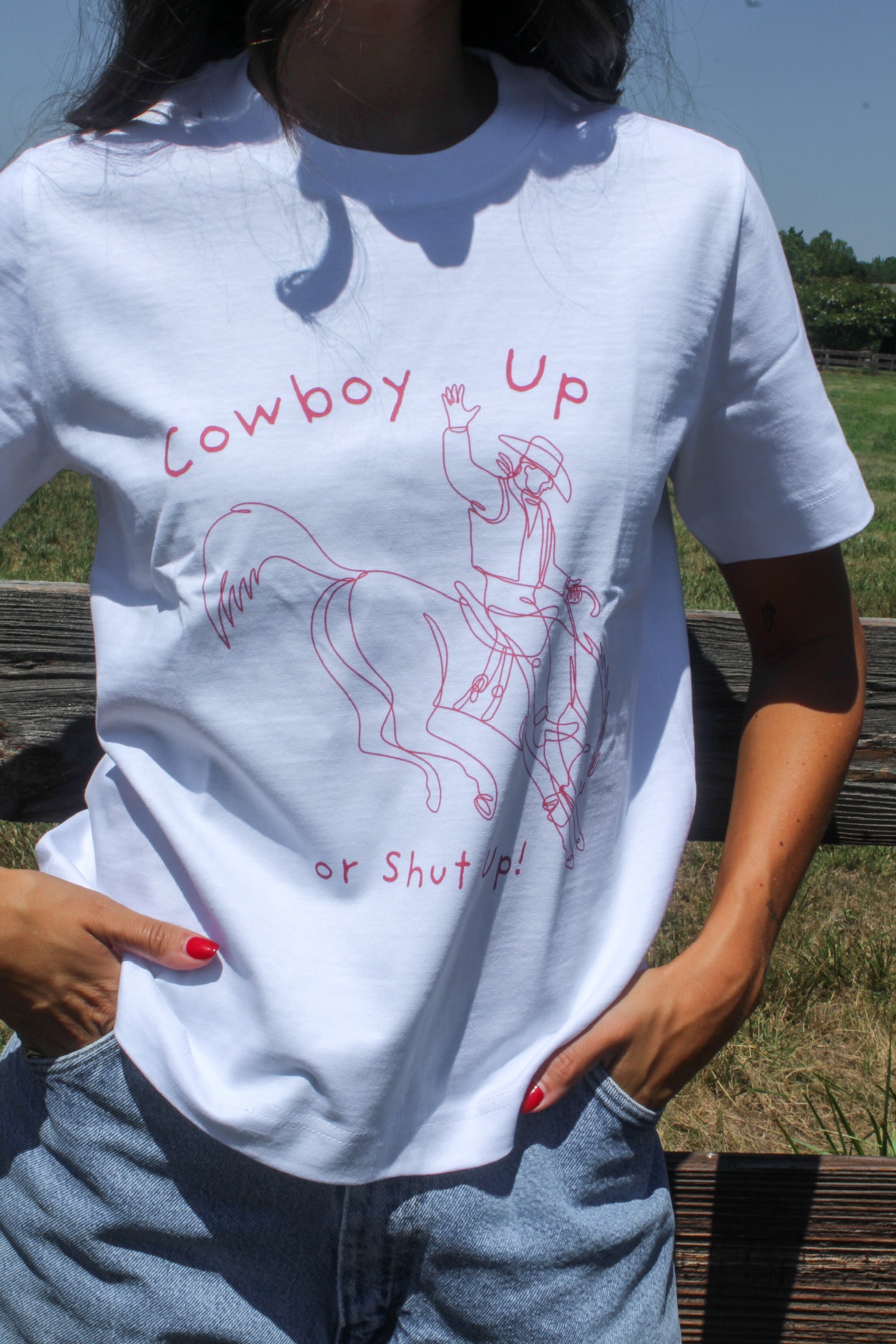 Cowboy Up Tee