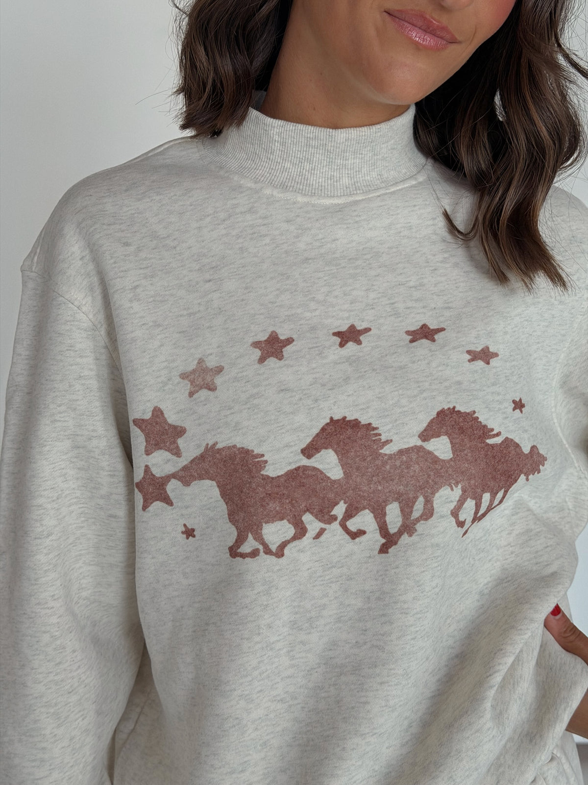 Wild Horse Mockneck