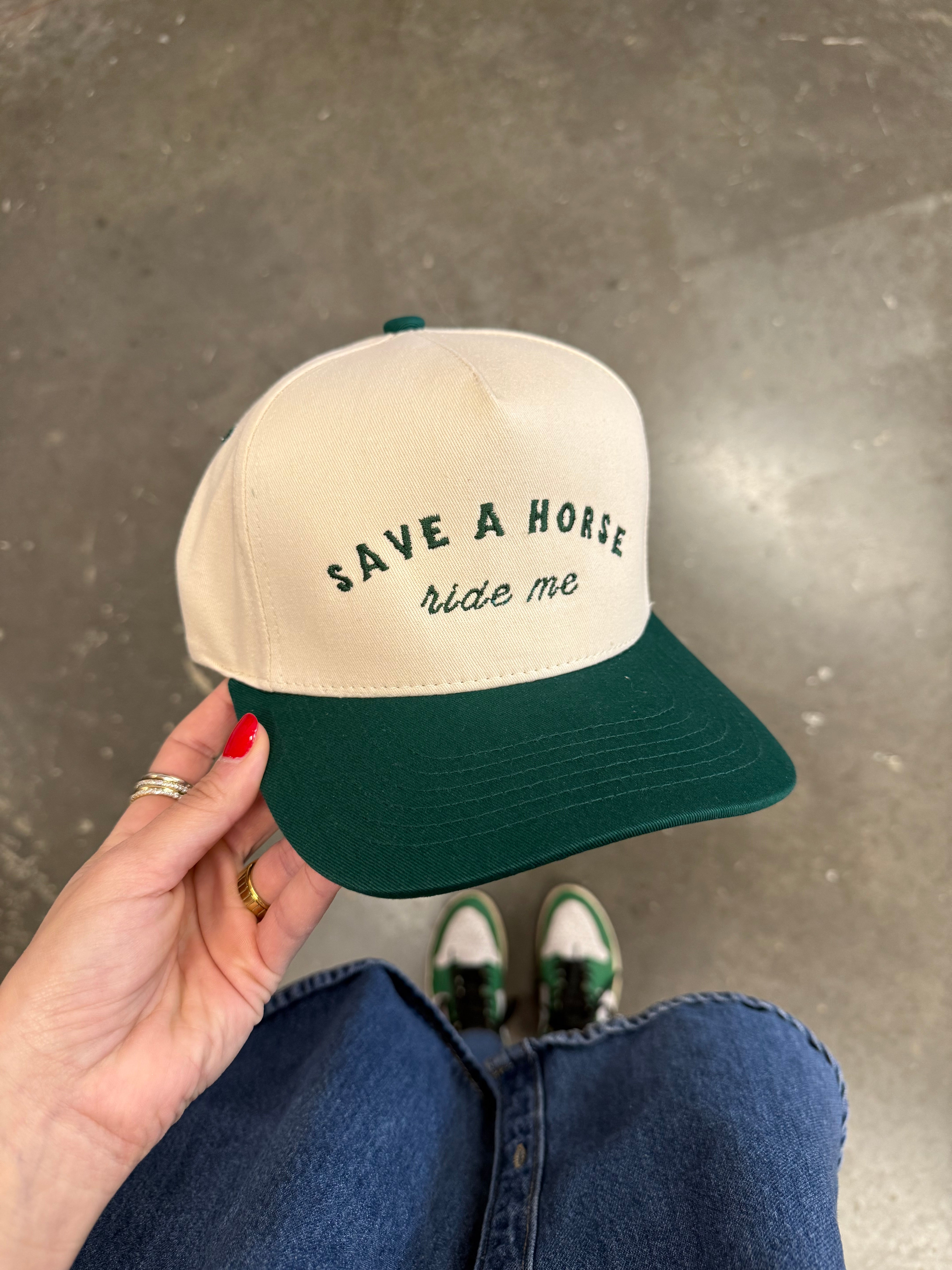 Ride Me Hat- Green