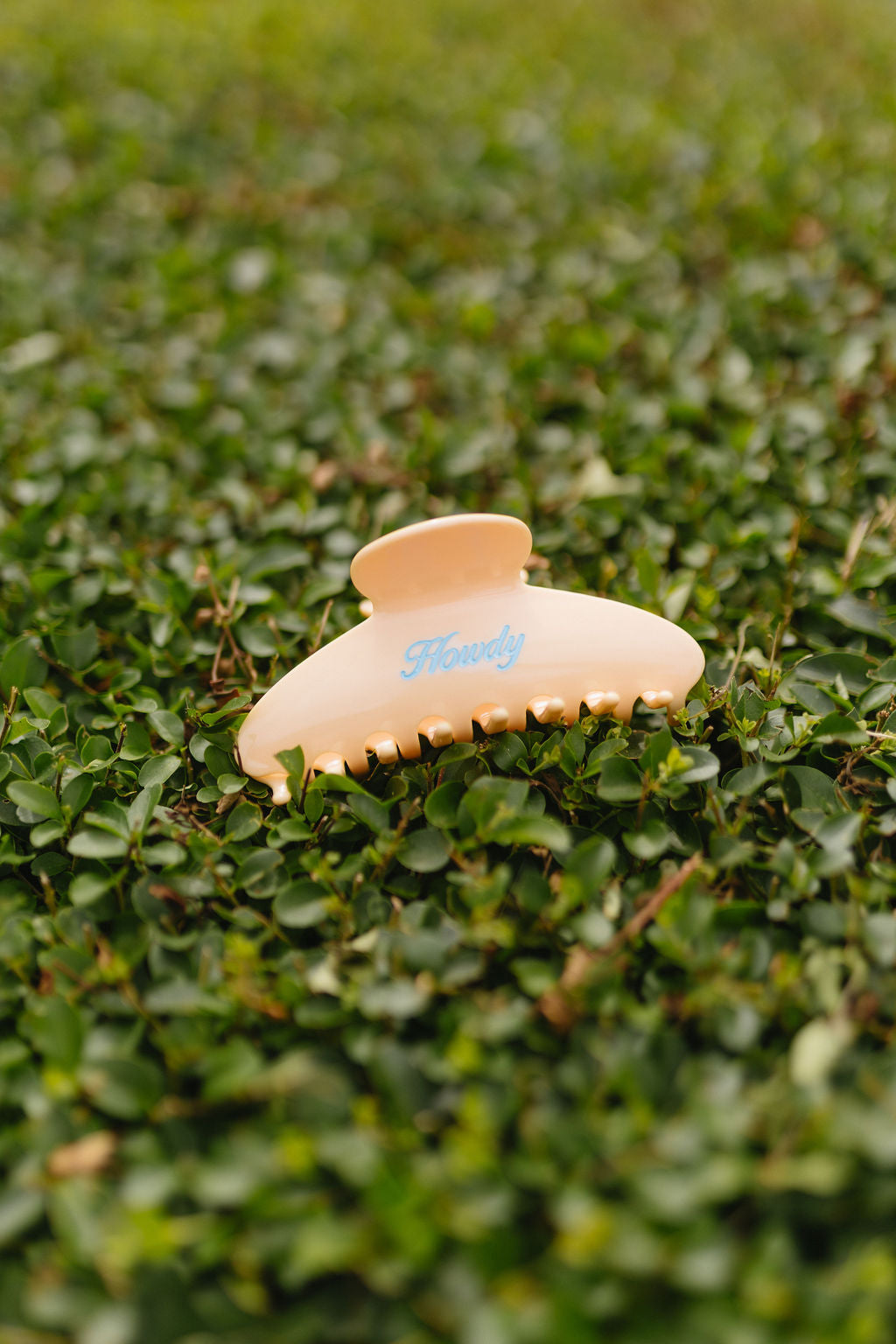 Howdy Claw Clip- Butter
