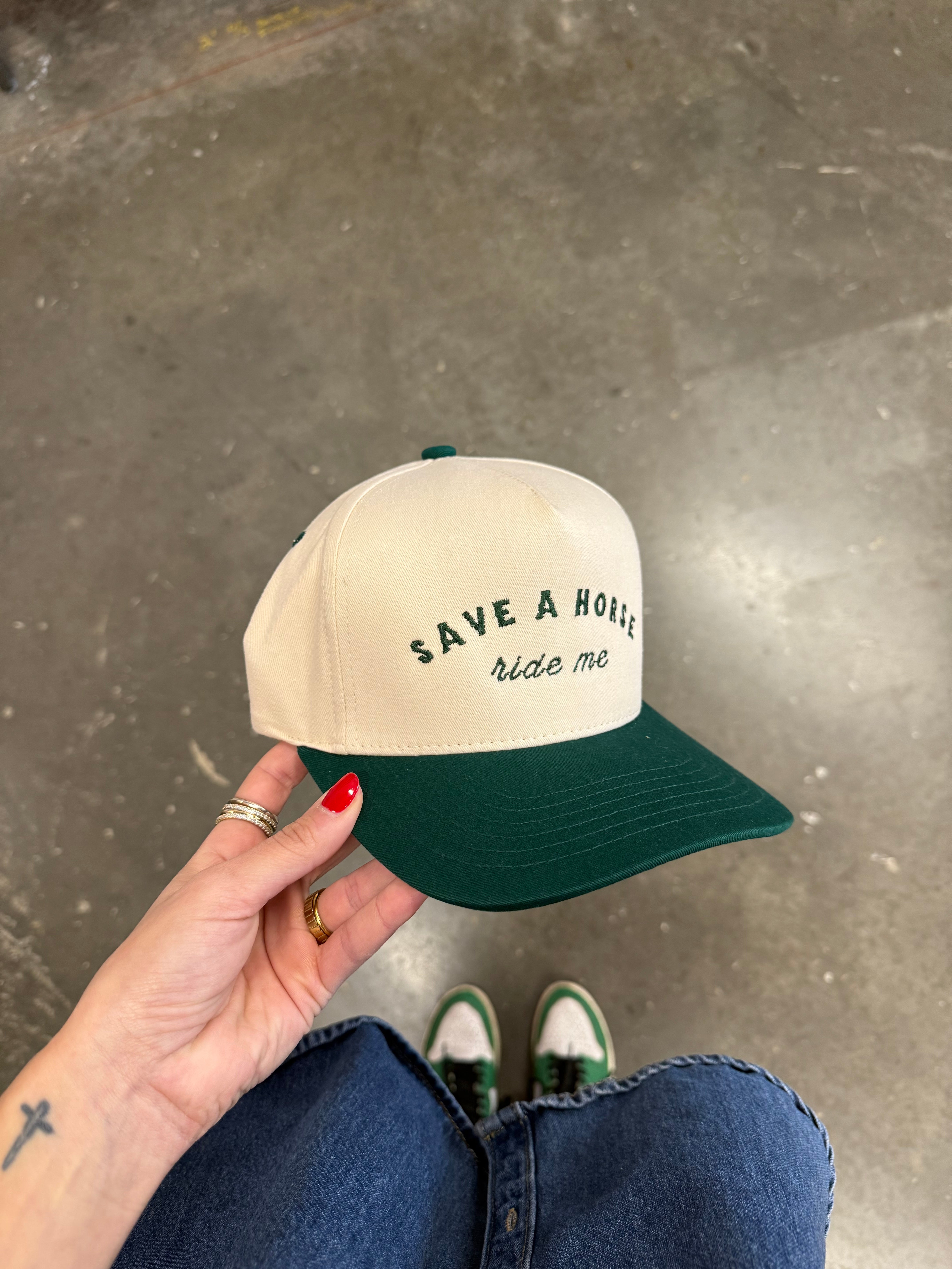 Ride Me Hat- Green