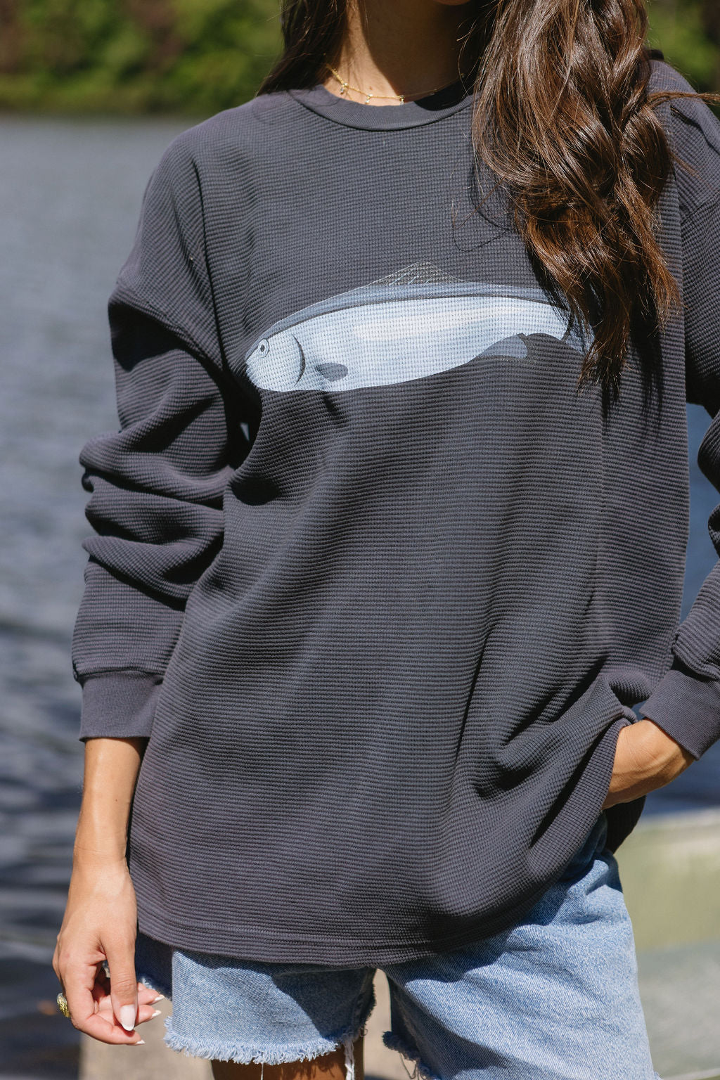 Fish Waffle Long Sleeve