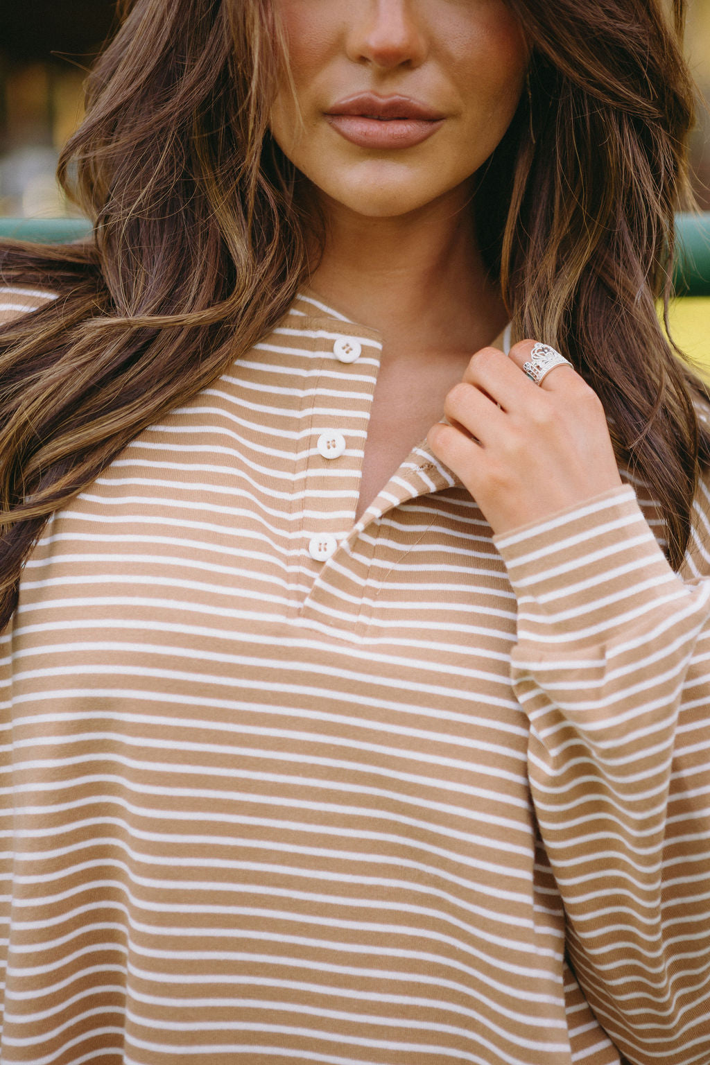 Fawn Long Sleeve Henley