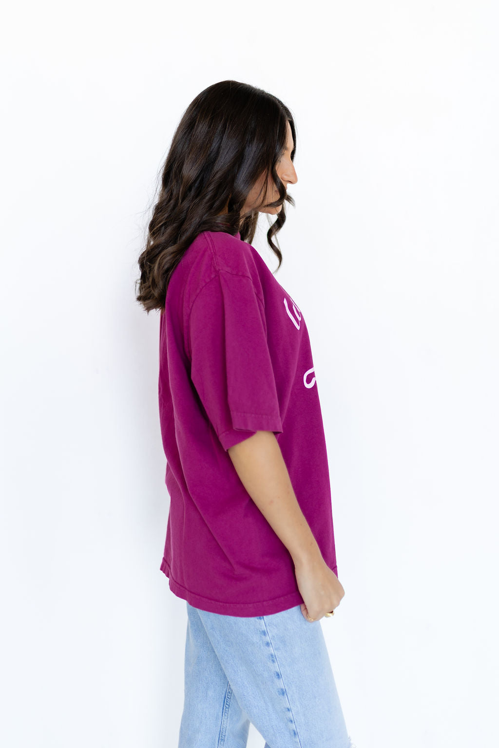 Lucky In Love Mockneck Tee