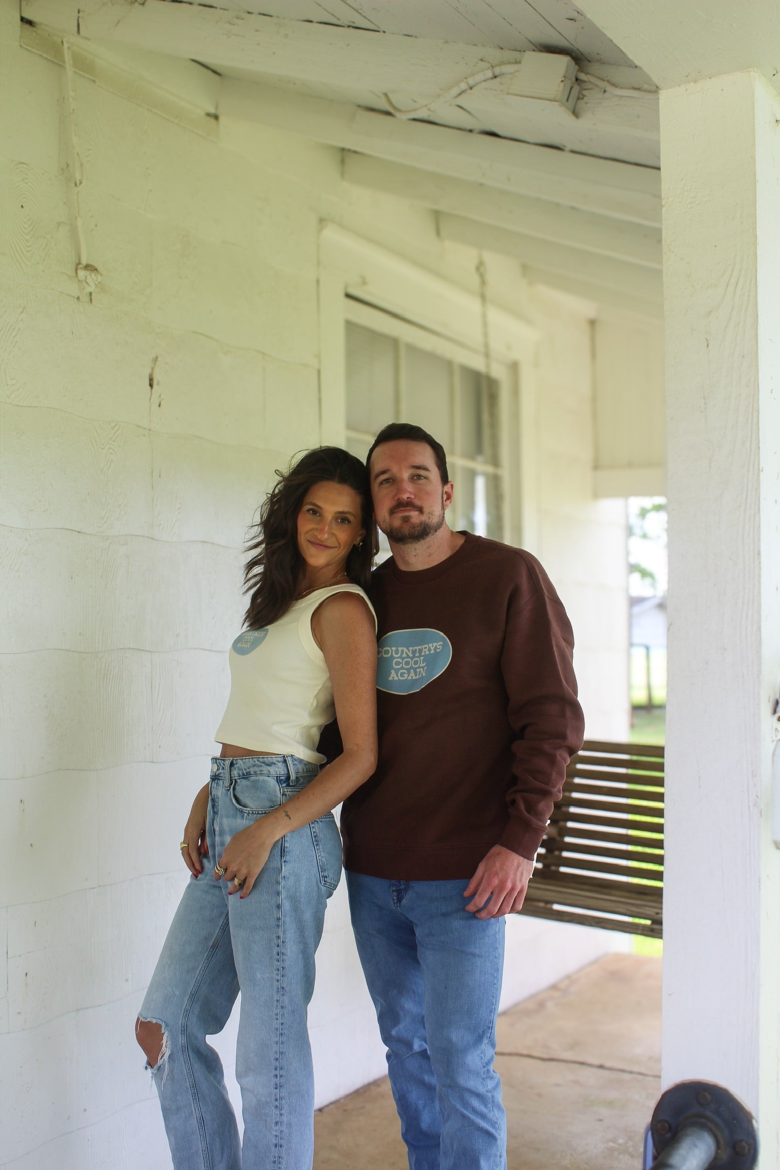 Countrys Cool Again Crewneck