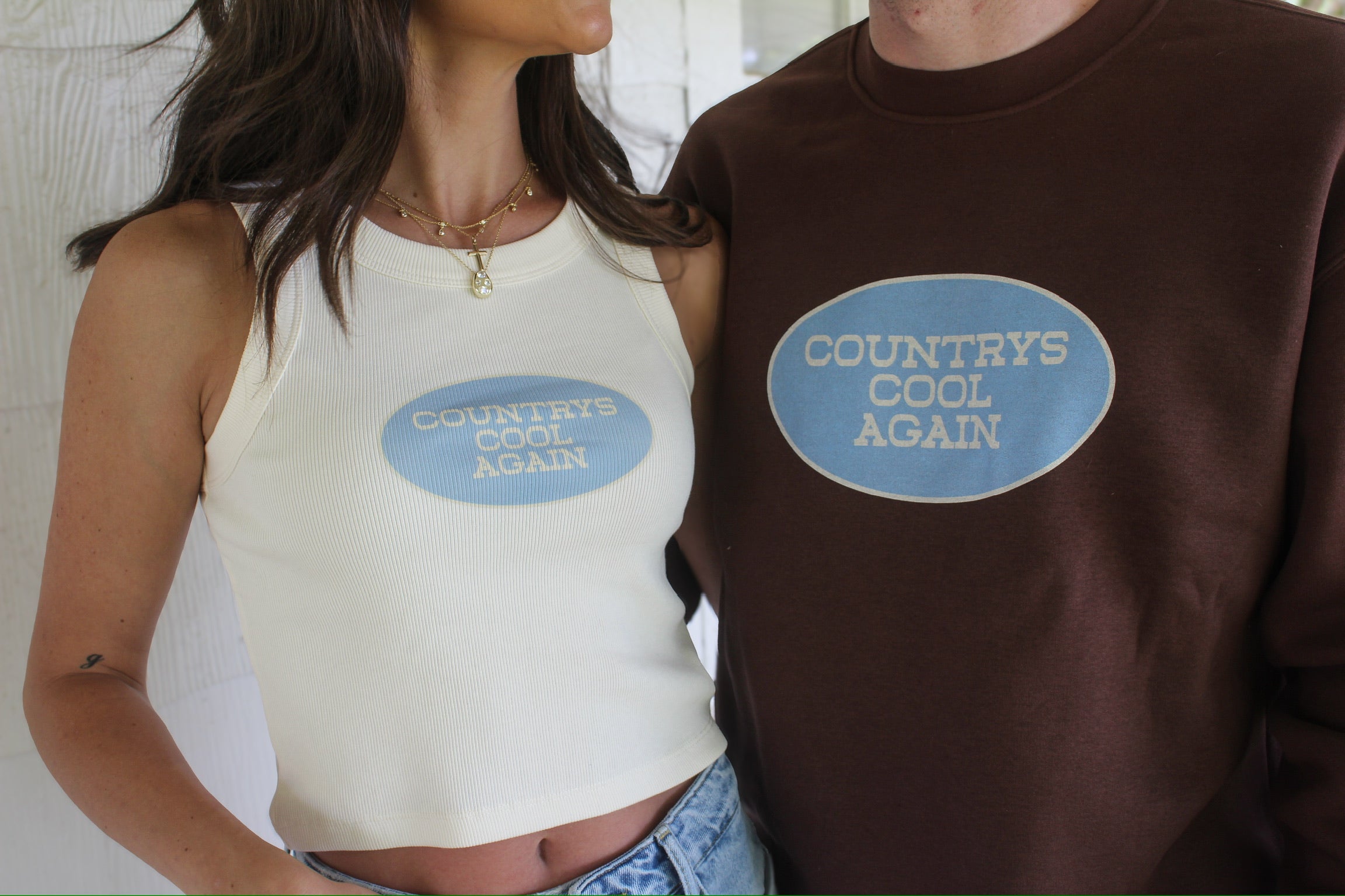 Countrys Cool Again Crewneck