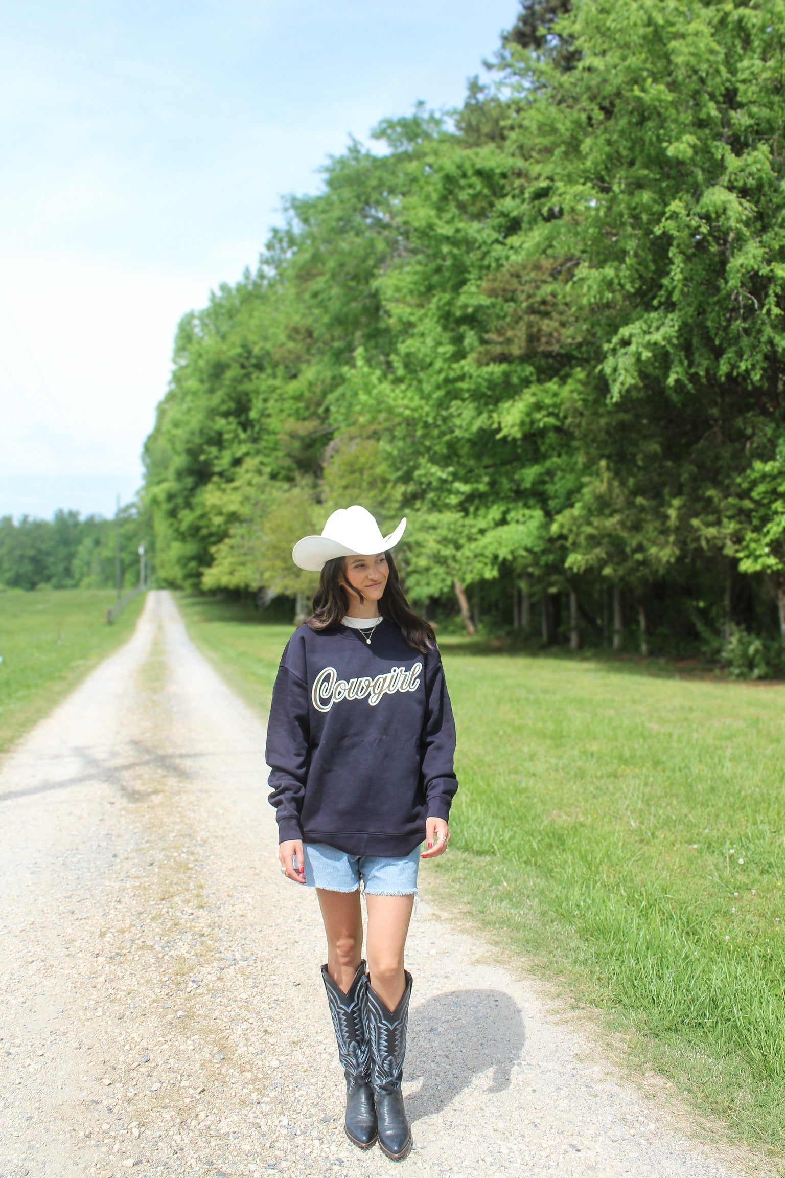 Cowgirl Crewneck