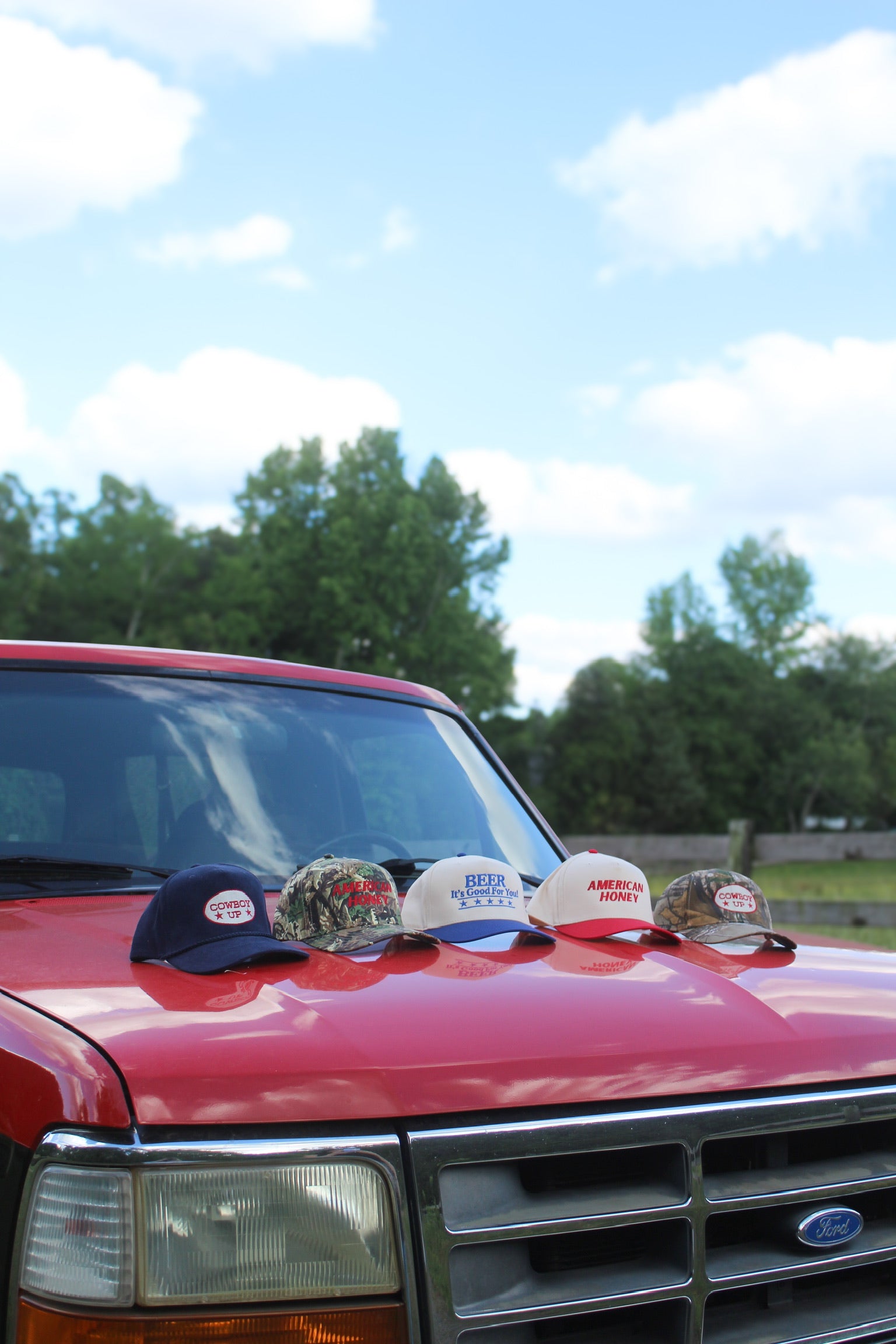 Cowboy Up Hat- Navy