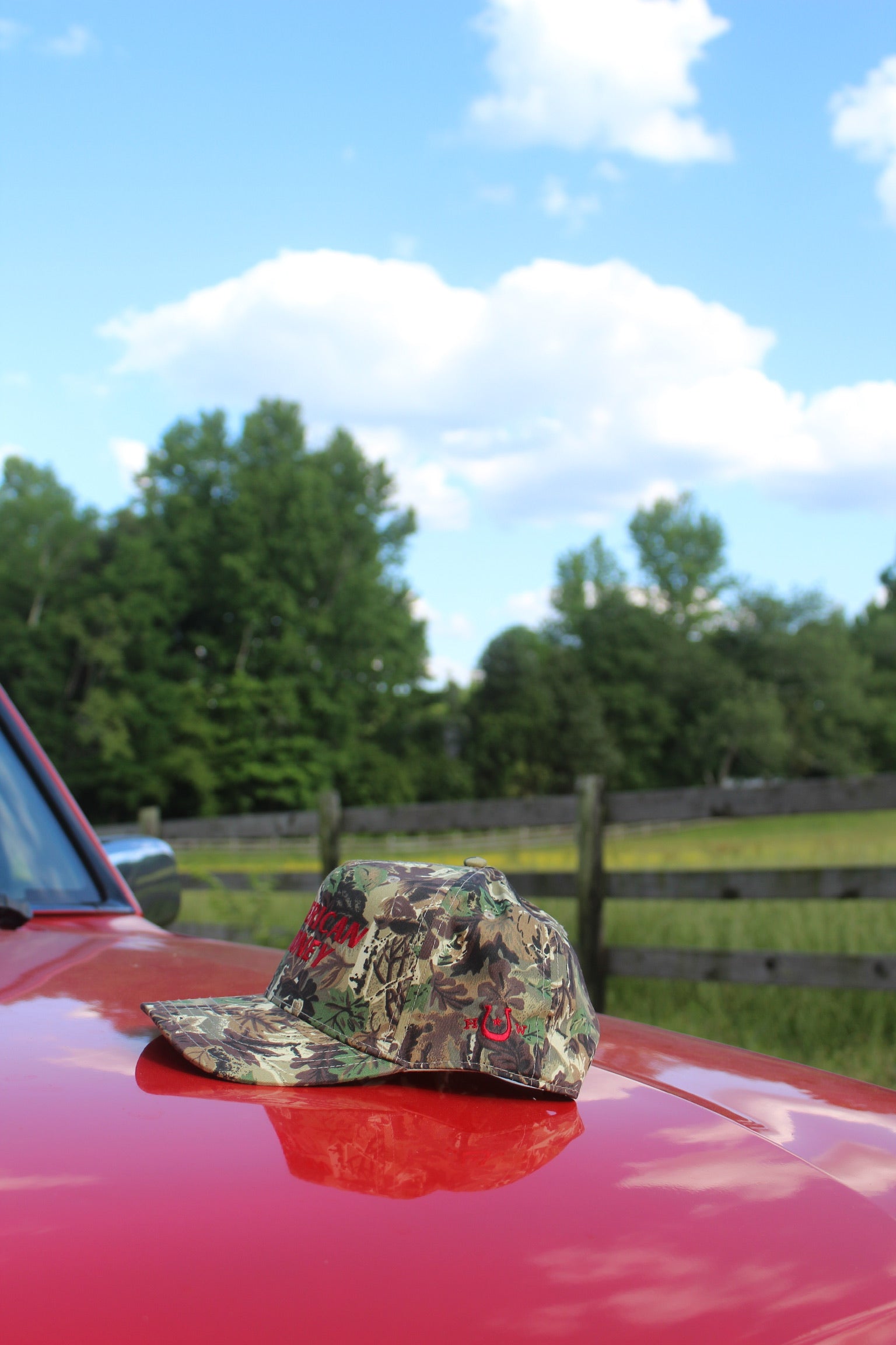 American Honey Hat- Camo
