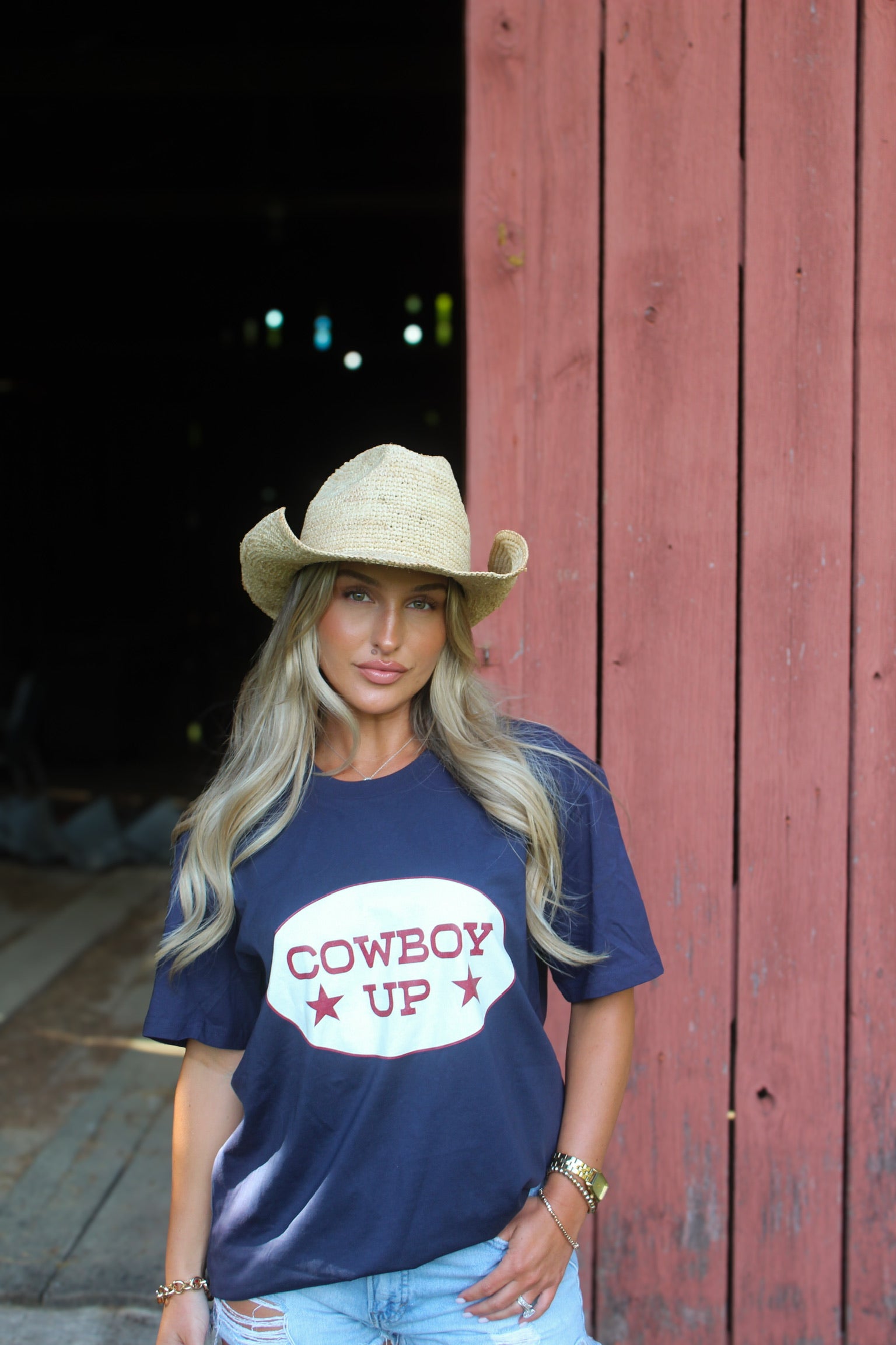 Cowboy Up Tee