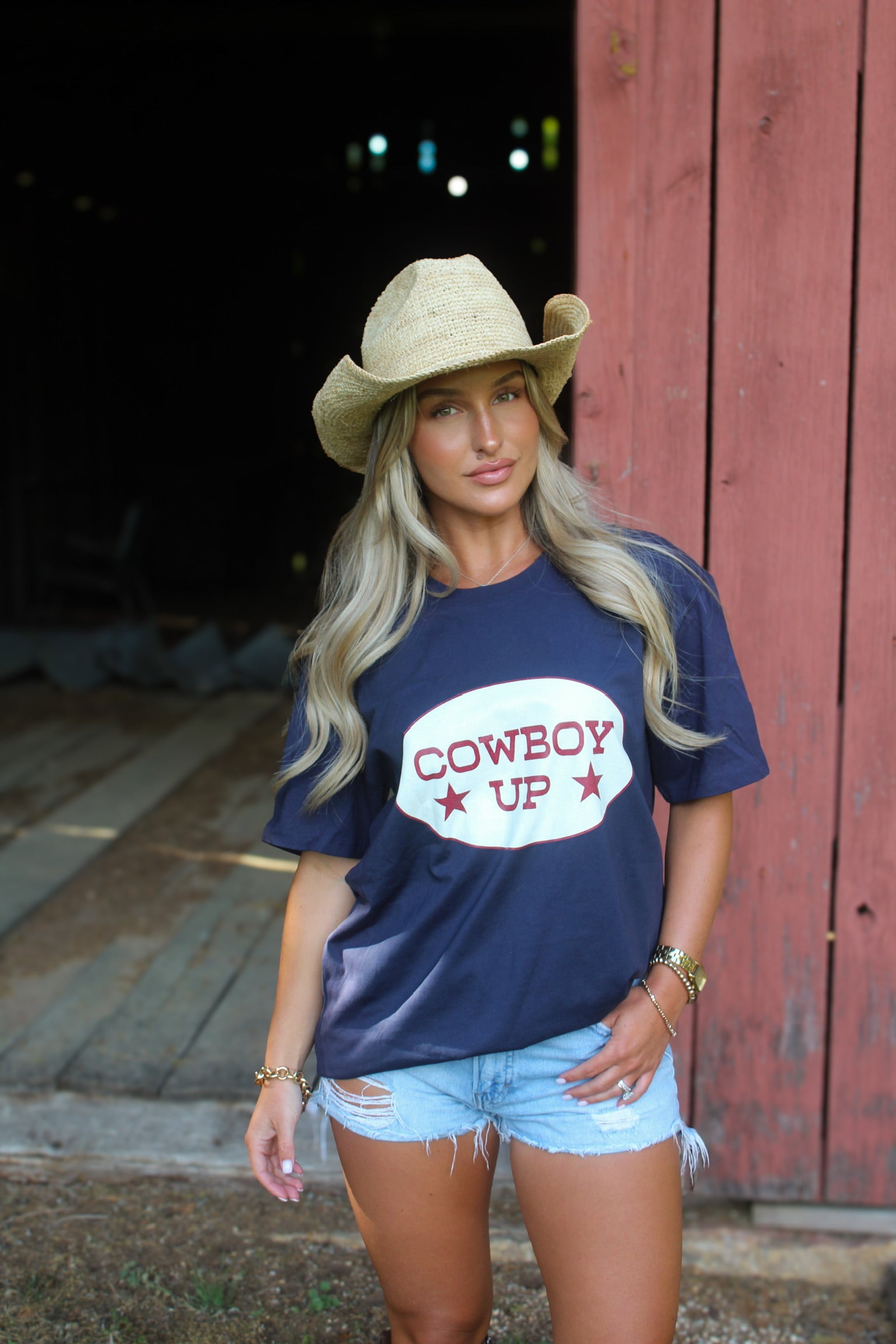 Cowboy Up Tee