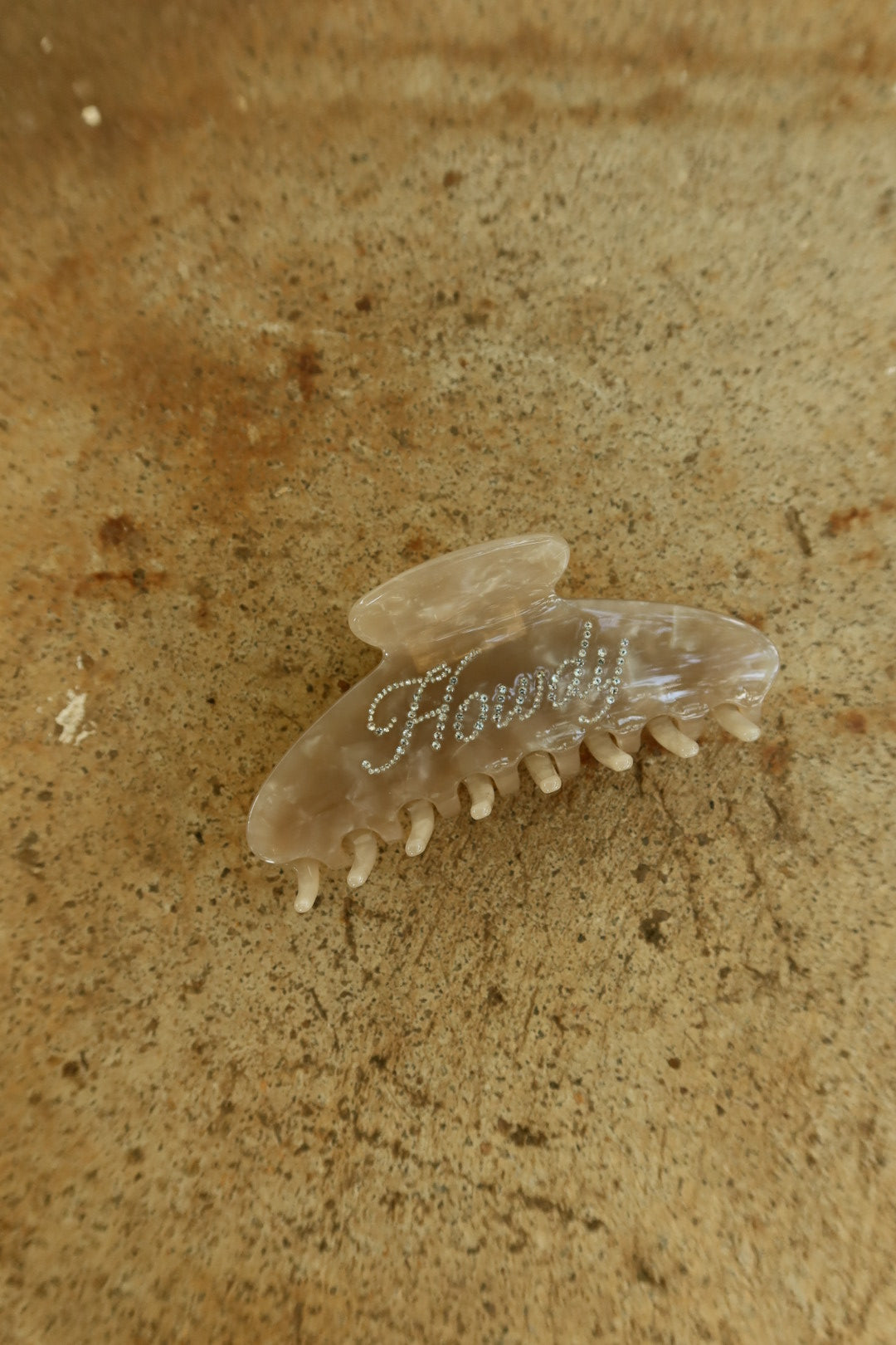 Howdy Claw Clip- Rhinestone