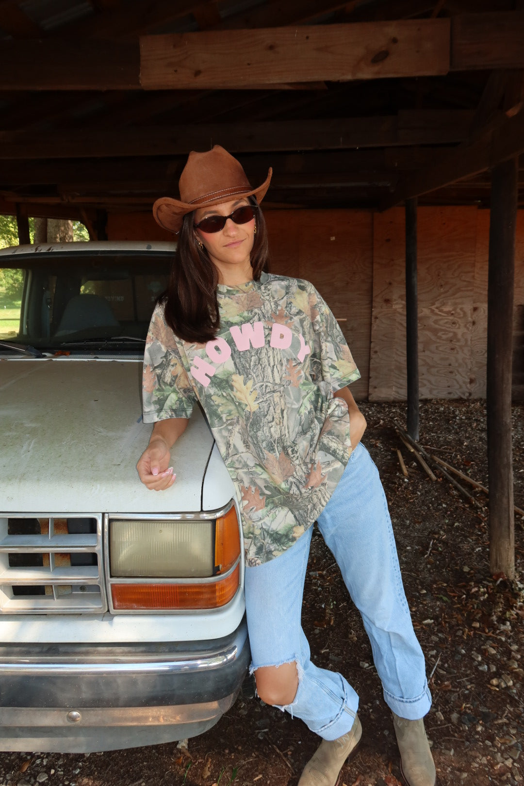 Howdy Camo Tee