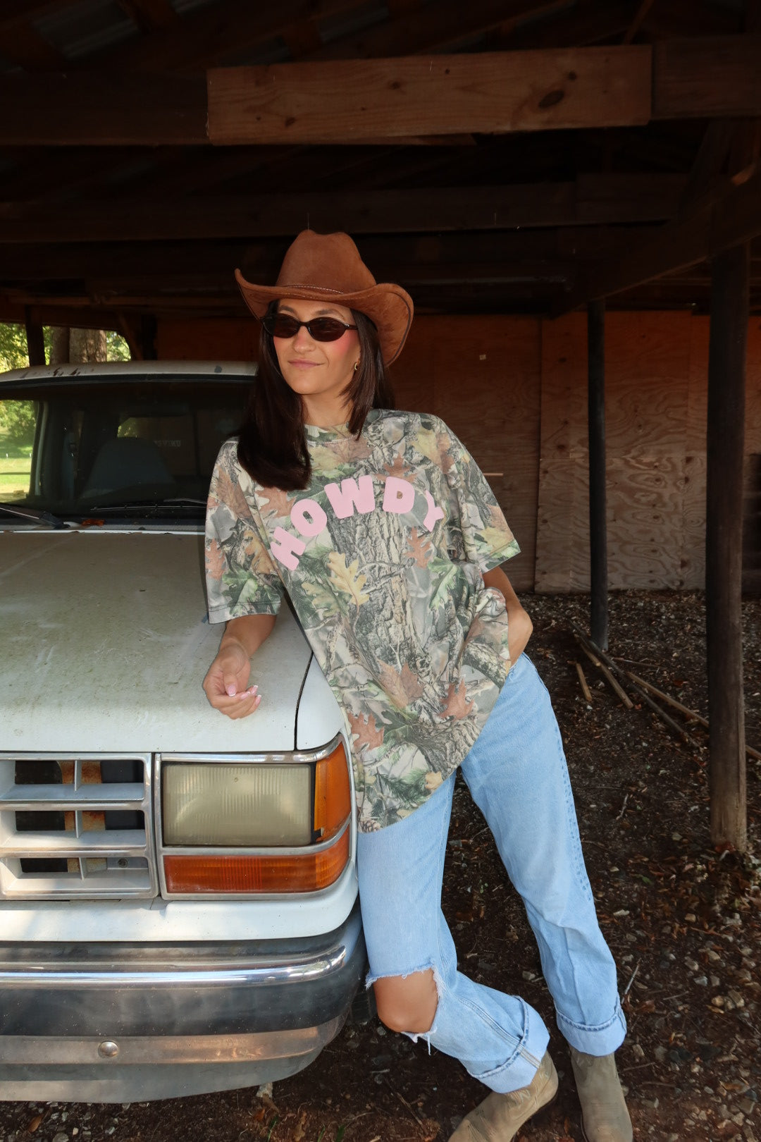 Howdy Camo Tee
