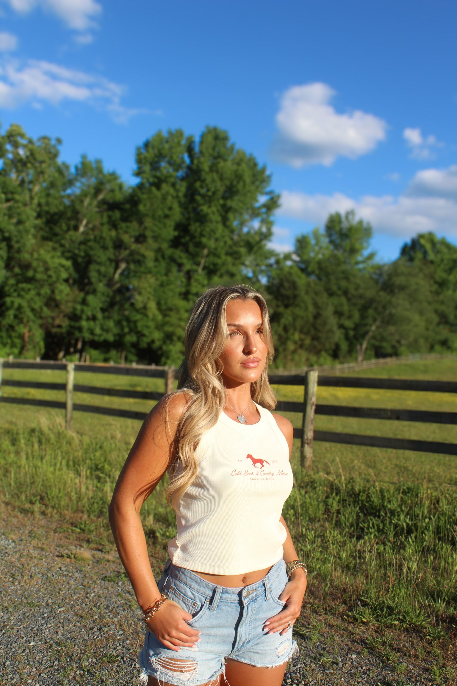 Cold Beer & Country Music Tank
