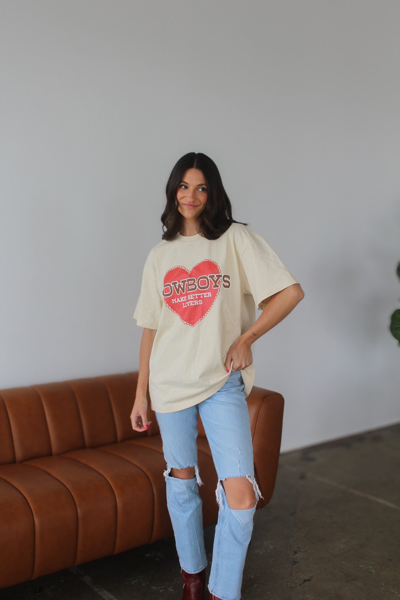 Cowboys Make Better Lovers Tee