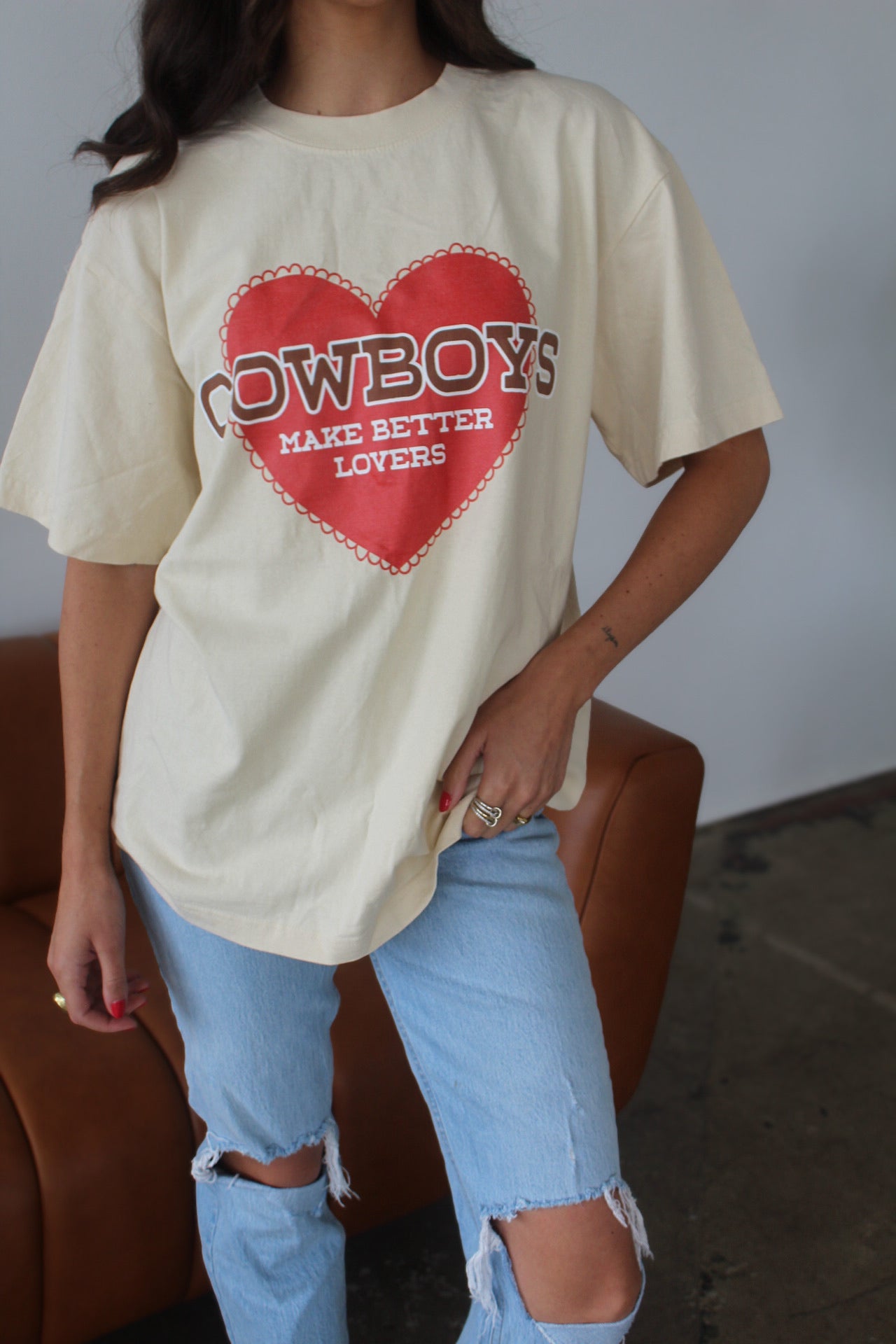 Cowboys Make Better Lovers Tee